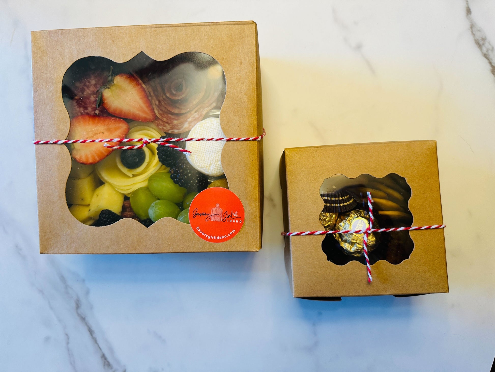 Charcuterie box for two
