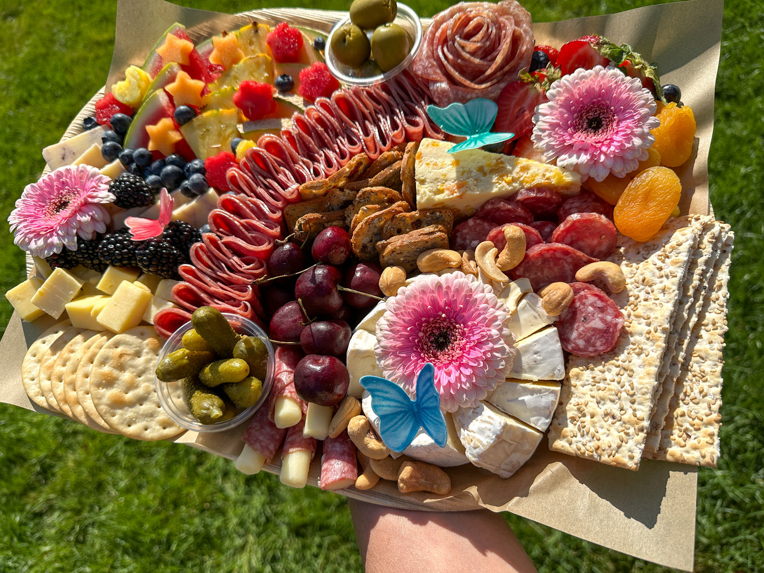 Seasonal charcutier board