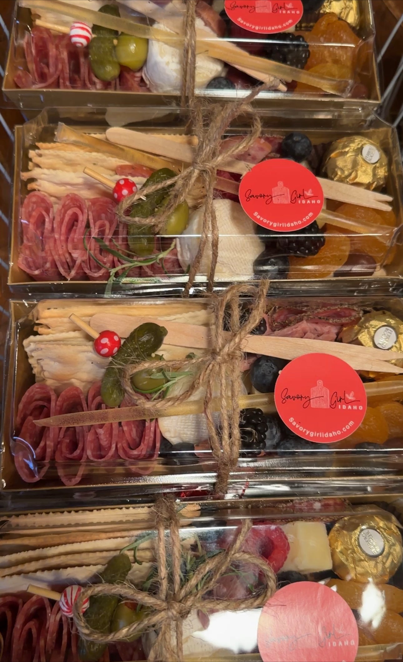Charcuterie box for one