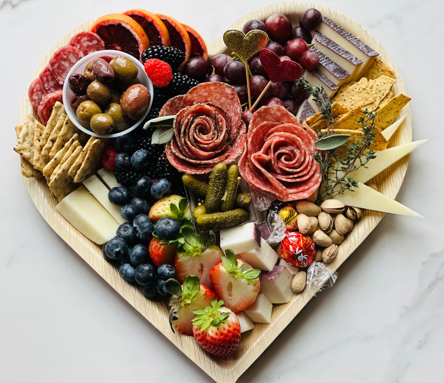 Valentine's Charcuterie Board